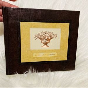 NEW Memorable Moments Photo Brown/Marigold  Yellow Album